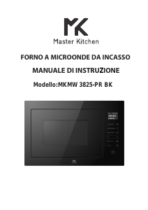 Manual Master Kitchen MKMW 3820-PR BK Microwave