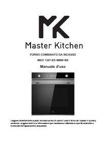 Manuale Master Kitchen MKO 1307-ED MMW BK Forno