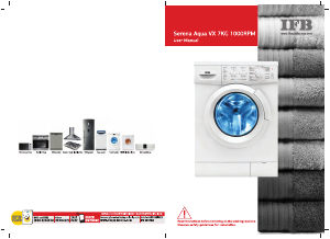 Manual IFB Serena Aqua VX Washing Machine