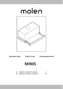 Priročnik Molen Minis 60 Kuhinjska napa