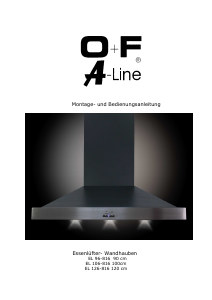 Bedienungsanleitung O+F EL 126-816 Dunstabzugshaube