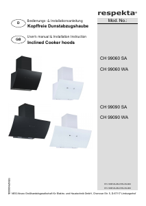 Manual Respekta CH99060SA Cooker Hood