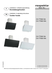 Manual Respekta CH77060SA Cooker Hood