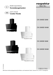 Manual Respekta CH24060SAM Cooker Hood