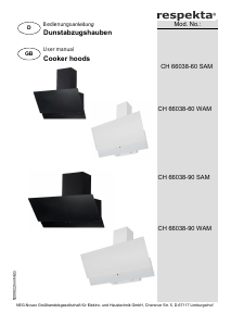 Manual Respekta CH66038-90SAM Cooker Hood