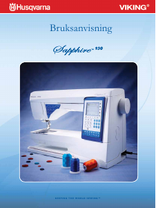 Bruksanvisning Husqvarna-Viking Sapphire 930 Symaskin