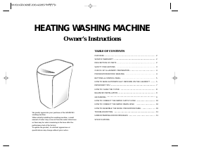Manual Samsung WA50U1 Washing Machine