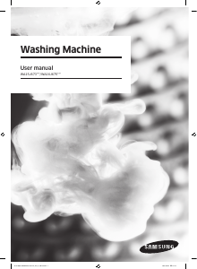 Manual Samsung WA16J6750SP/SP Washing Machine