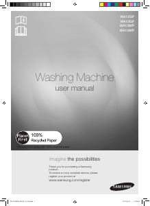 Manual Samsung WA12WP Washing Machine