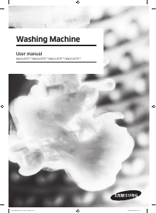 Manual Samsung WA13J5750SP/SP Washing Machine