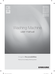 Manual Samsung WA11F5S5QWW/FQ Washing Machine