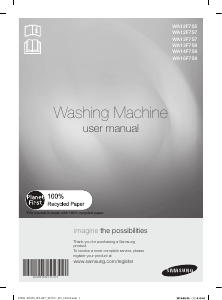 Manual Samsung WA12F7S7MWA/TC Washing Machine