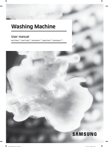Manual Samsung WA65M4300HA Washing Machine