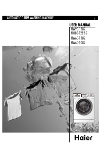 Manual Haier HW60-1082 Washing Machine