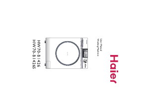 Manuale Haier HW70-B1426 Lavatrice