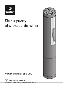 Instrukcja Tchibo 350 980 Korkociąg