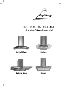 Instrukcja Toflesz Optima Glass Okap kuchenny