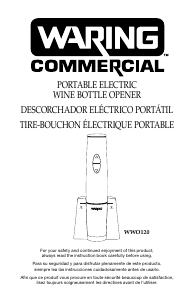 Manual de uso Waring Commercial WWO120 Sacacorchos