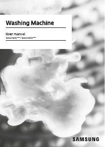 Manual Samsung WA65M4001HA Washing Machine