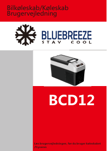 Brugsanvisning Bluebreeze BCD12 Køleboks