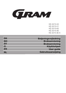 Handleiding Gram KS 3215-51 Koelkast