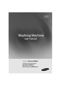 Manual Samsung WA80D5V/XTL Washing Machine