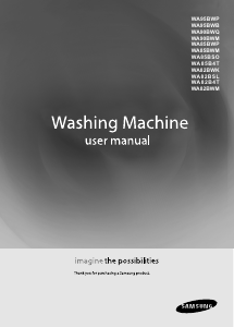 Manual Samsung WA85BWMEH/XTL Washing Machine