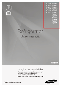Manual Samsung RL40ECPS Fridge-Freezer