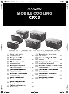 Návod Dometic CFX 3 100 Chladiaci box