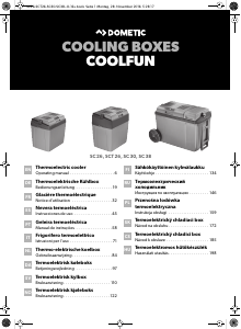 Használati útmutató Dometic SCT 26 CoolFun Hűtőláda