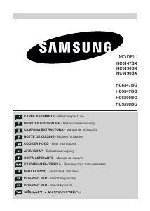 Handleiding Samsung HC9190BX/XST Afzuigkap