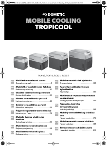 Manuale Dometic TCX 07 TropiCool Frigorifero portatile