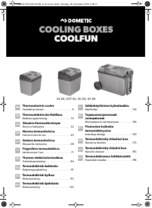 Manual Dometic SC 38 CoolFun Caixa térmica