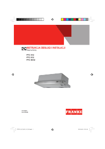 Instrukcja Franke FTC 6032 Okap kuchenny