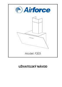 Manuál Airforce F203 Odsavač par