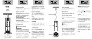 Bedienungsanleitung AdHoc KU40 Champ Korkenzieher