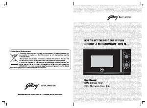 Handleiding Godrej GMX 20SA2 BLM Magnetron