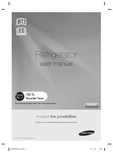 Manual Samsung RSH7UNSL Fridge-Freezer