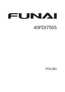 Instrukcja Funai 40FDI7555 Telewizor LED