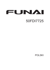 Instrukcja Funai 50FDI7725 Telewizor LED
