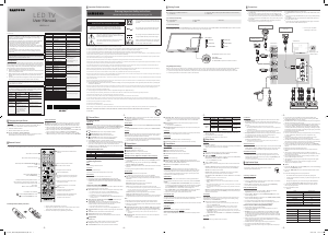 Manual Samsung UA32K5100AR LED Television