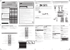 Manual Samsung UA40H5008AR LED Television