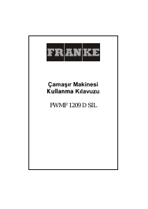 Kullanım kılavuzu Franke FWMF 1209 D SIL Çamaşır makinesi