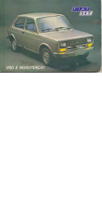 Manual Fiat 147 (1978)