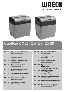 Handleiding Waeco CoolFun CXT 26 Koelbox