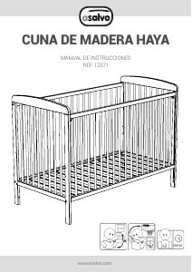 Manual de uso Asalvo 12371 Cuna