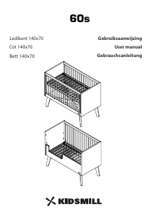 Bedienungsanleitung Kidsmill 60s Babybett