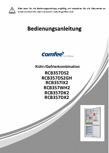 Bedienungsanleitung Comfee RCB357DS2 Kühl-gefrierkombination