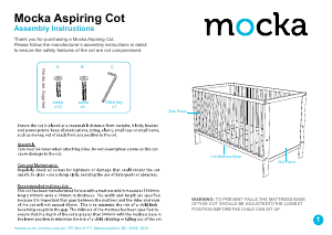 Manual Mocka Aspiring Cot