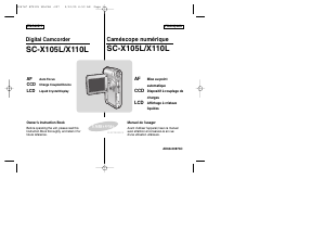 Mode d’emploi Samsung SC-X105L Caméscope